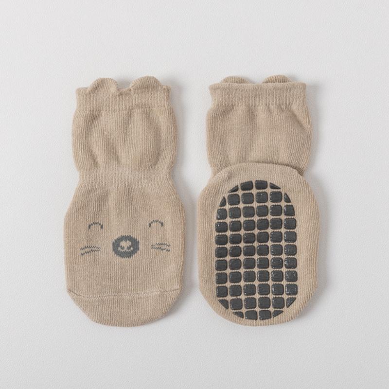 3Pair/lot New Cartoon Anti Slip Socks for Boys and Girls