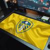 Leeds United Custom Name Large Size Mouse Pad Large Gaming Table Cushion Non-slip Laptop Tablet Big Mousepad XXL Mat Mini PC Playmat With Lock edge