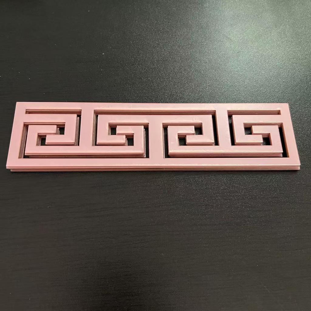 Wanddekoration aus Acryl: Taillenlinie Spiegelaufkleber für Schlafzimmer, Wohnzimmer oder Küchen-TV-Hintergrund