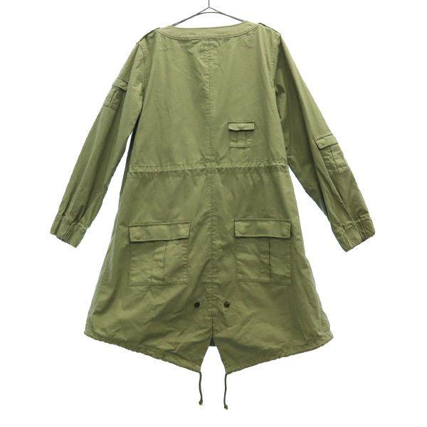 Ne-net No Color Mod Coat Khaki Military Women Used