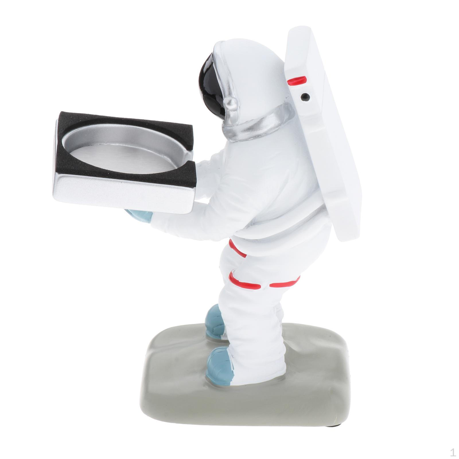 Астронавт Настольное Украшение Ручная Работа Фигурки Новинка Поверхность Высокопроизводительная Смола Hole Diameter 43mm