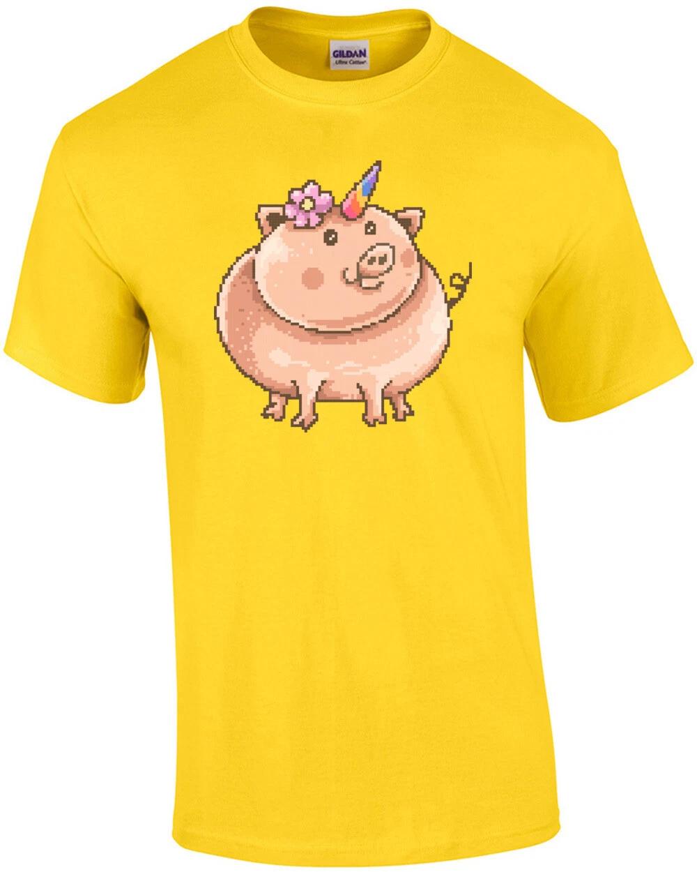 Piggycorn Cute Retro T-Shirt S