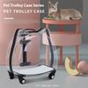 Katzen Tasche Rollkoffer Haustier Ausflug Tragbar Mit Blasenbox Transparente Weltraumkapsel