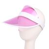 Fashion Summer Outdoor Sports Sun Protection Cap Unisex Clear Plastic Visor Hat