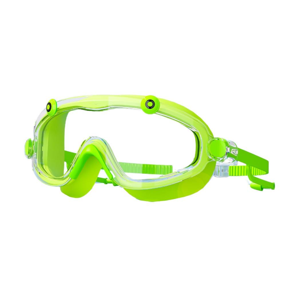 

Anti Fog Children Swim Glasses Waterproof Swimming Eyewear for Kids Learning Swimming зелёный