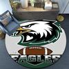 Philadelphia Eagles Runder Teppich für Wohnzimmer, Schlafzimmer, Spielzimmer, Stuhlunterlage, Läufer, Kreis Teppich, Große Größe Fan Weihnachtsgeschenk