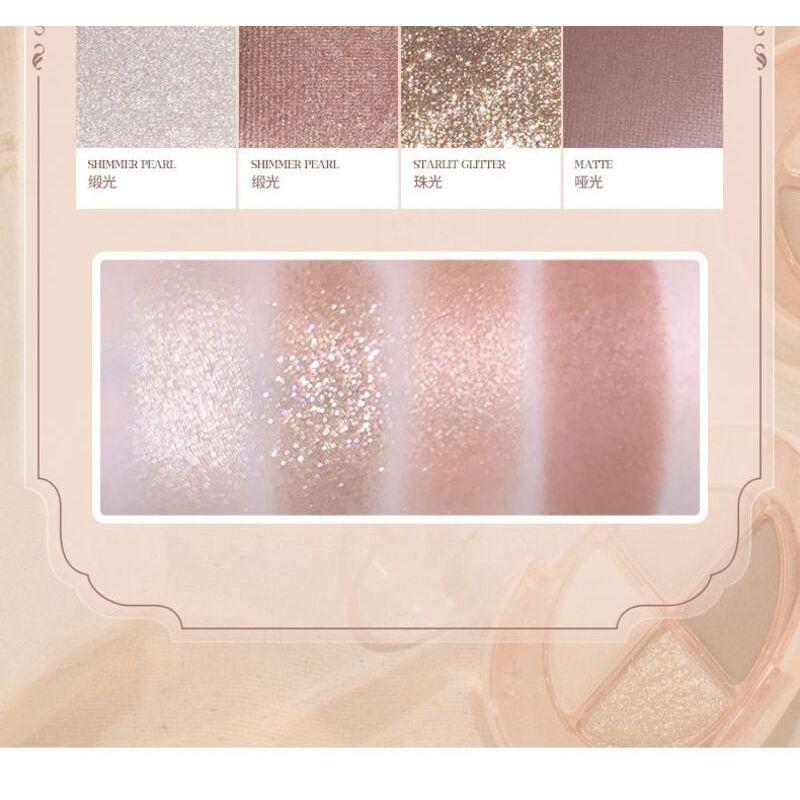 GOGO TALES - Glitter 4 Color Eyeshadow Palette (7-9)