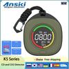 FMAi K5 Carbon Monoxide Detector Accurate detection LED Screen Portable Travel Rechargeable CO and CO2 Detector with alarm sound