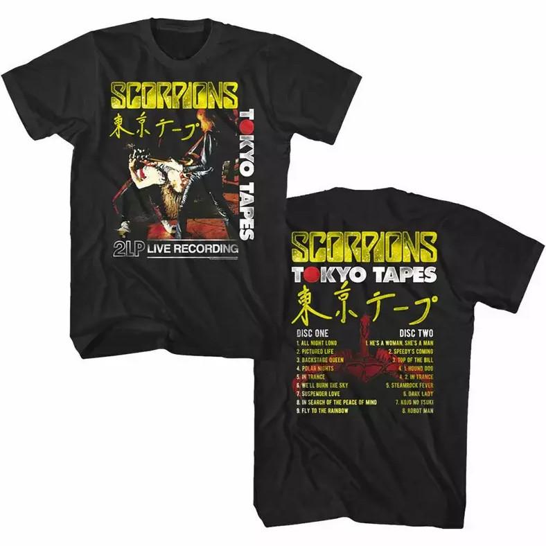 Scorpions Tokyo Tapes Album Shirt Scorpions Shirt Scorpions Retro Vintage Tee S