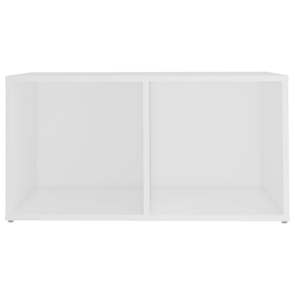 TV Cabinets (2 Pcs) White 72 X 35 X 36.5 Cm Particleboard