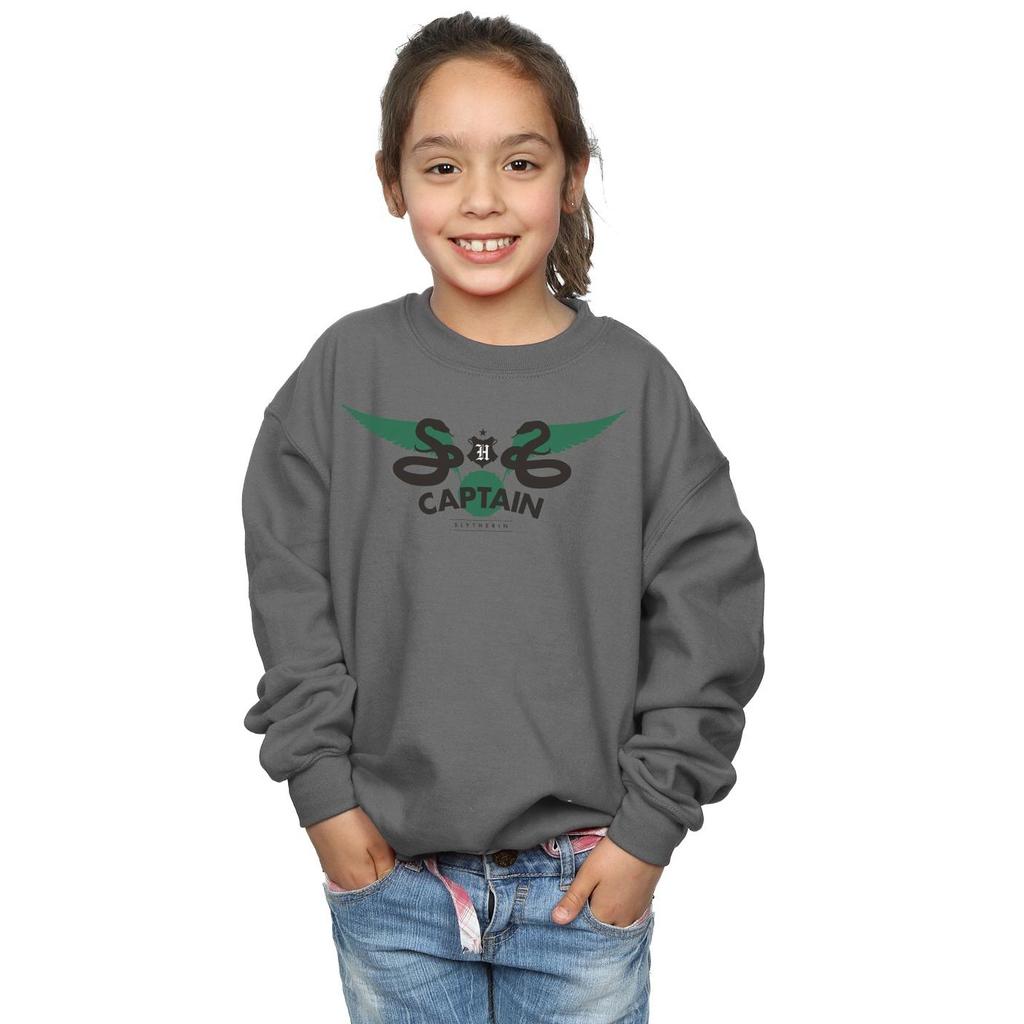 Harry Potter Girls Slytherin Captain Sweatshirt