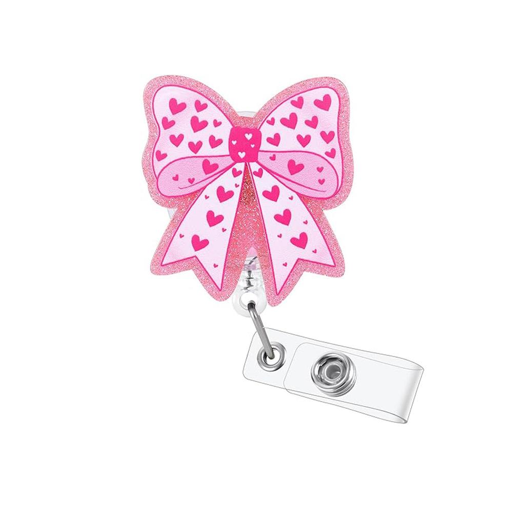 Unisex ID Name Cards Holders Retractable Badge Reel Cartoon Hospital Medical Icons Lovely Nurse Doctor Clip Brooches Keychains