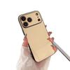 Pore-Free Mirror Phone Case for Apple 17 Pro Max: Trendy Full Coverage Protective Case for Apple 12/15/14/16