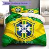 CBF Brasil Pattern Bedding Home Decoration Birthday Gift (1 * Duvet Cover + 2 * Pillowcase, Without Core)