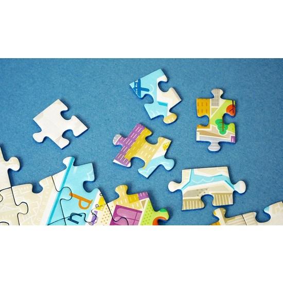 R165377 New York Map Poster 99 Pieces, Korean popular puzzles