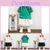 Stylish Boys Summer Outfit Set For Kids Soft Cotton Short Sleeve Shirt And Shorts