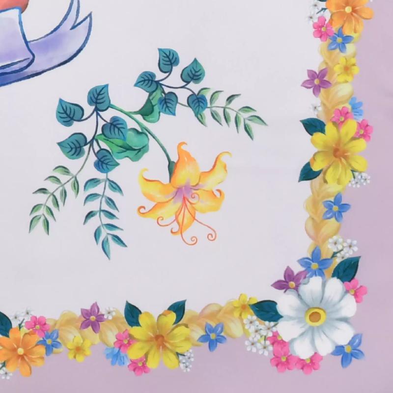 Disney Tangled Purple Scarf ( Disney TANGLED 15TH ) Japan NEW Disney Store