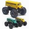 Alloy Big Foot School Bus Back Force Model Boy Toy Bus Car