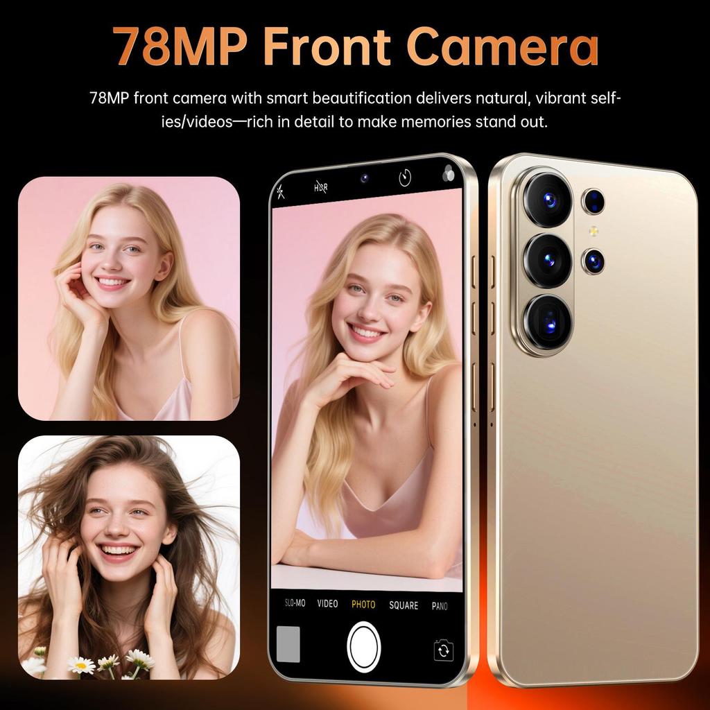 Smartphone Android S26 Ultra - 16 GB di RAM, 1 TB di Archiviazione, Display da 7,3"