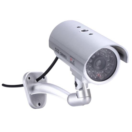 Fake Security Camera Anti-theft Angle Adjustable Universal Wireless Dummy Simulation CCTV Surveillance Camera for Home