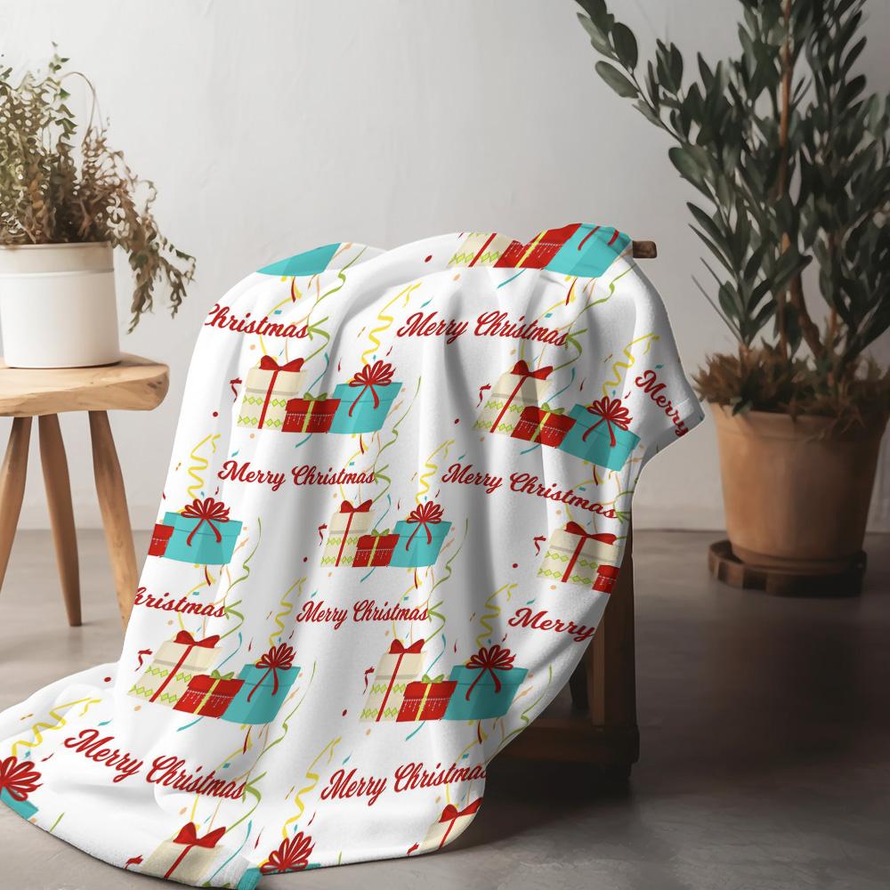 Soft Throw Blanket Cozy Flannel Fleece Blanket Decorative Couch Bed Living Room Dorm Shaggy Warm Plush Throw Gift 75x90cm