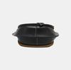 [Pre-Owned] Gate Mini Saddle Bag Black Leather Waist Bag Chest Bag Gold Hardware - Very Good #1LQRLGP