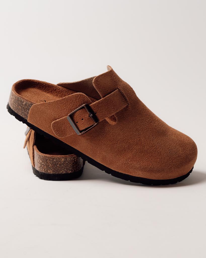 Allsy Platform Clogs 19780 36 Red Suede