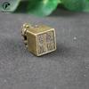 Pure Copper Lion Seal Ornament Lucky Feng Shui Decorations Crafts Bronze Animal Miniature Figurine Home Office Decor Accessories
