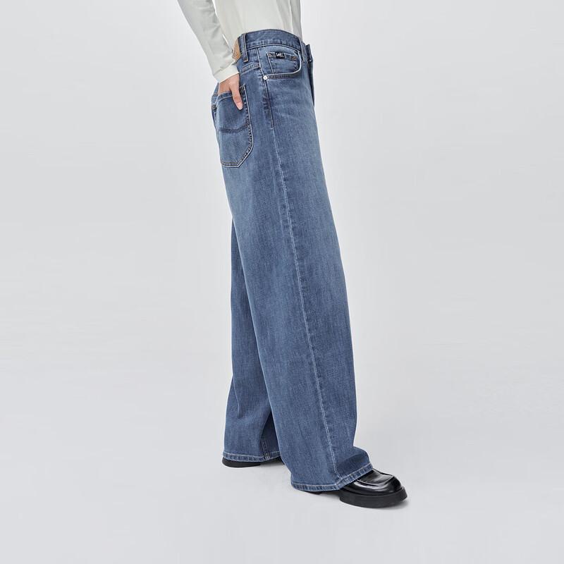 Lee 25 A/W Loose Fit Wide-Leg Jeans