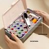 40Pcs/Set Portable Sewing Tools Kit with Storage Box, Thread, Needle, Tailor Scissors, Tape Measure, Mini Emergency Sewing Accessories Kit for