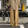 2025 Spring/Autumn Harajuku Wide-Leg Cotton Streetwear Trousers