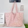 New Beach Tote Bag Fashion Women Summer Large Capacity Dots Shoulder Bag Tote Handbag Shopping Shoulder Bags
