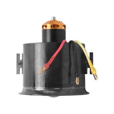 QX Motor 70mm EDF Set 3500KV Brushless Motor mit 6-Blatt-Impeller für RC-Flugzeug