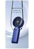 Portable 100-Speed Mini Handheld Neck Fan with Digital Display