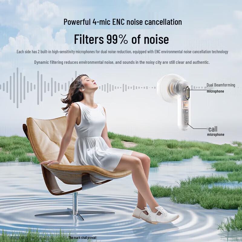 ROCK S3mini Wireless Noise-Cancelling Earbuds