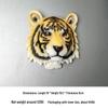Nordic Style Resin Animal Head Wall Décor: Wolf & Lion