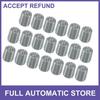 TWENTY Universal Tire Valve Stem Cap Valve Stem Covers for Car 12mm Plastic Gray