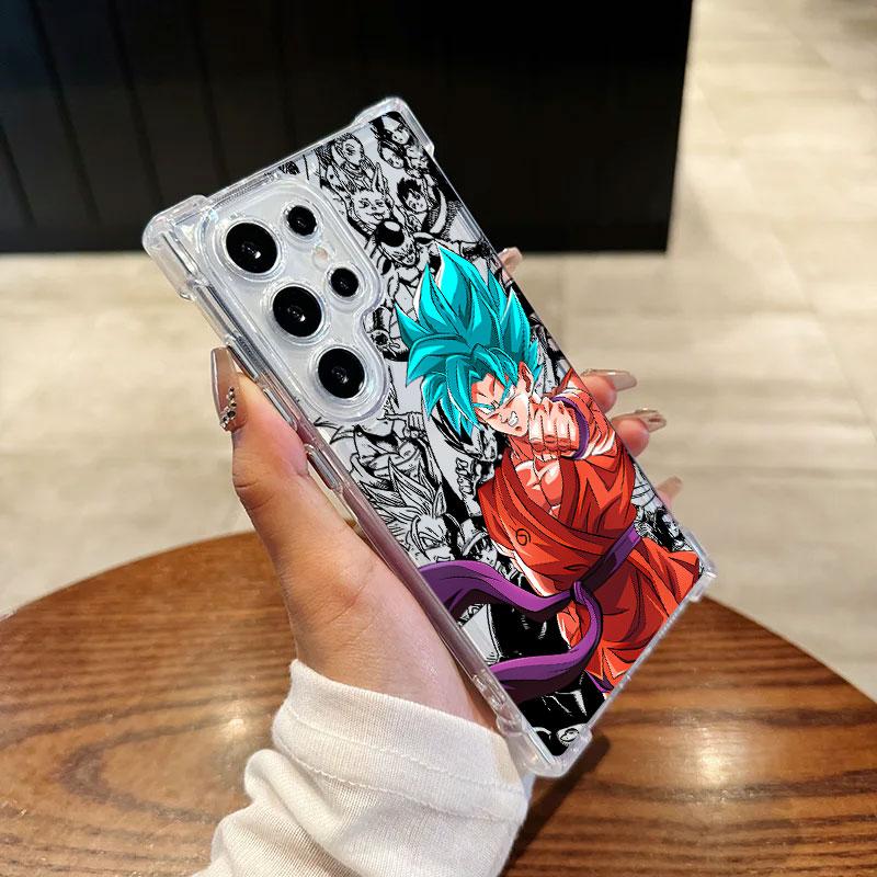 Dragons Balls Goku Vegeta Super Saiyan Phone Case For Samsung Galaxy S25 S24 FE S26 S23 S22 S21 S20 Ultra S26 Plus S25 FE Cover