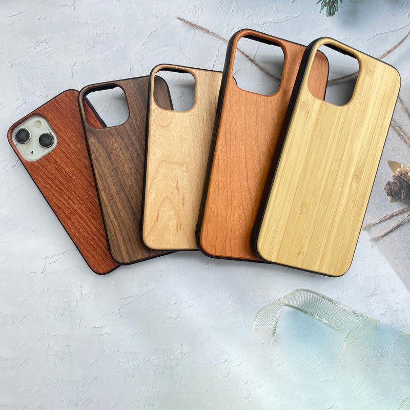 Schutzhülle aus Holz für iPhone 13/14 Pro - Apple 17 Air Massivholz Serie