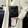 Damer Axelväska Liten Väska Kvinnor Casual Damplånbok Toppkvalitet Telefonficka Brun Kvinnor Mode Crossbody-väskor För Flickor