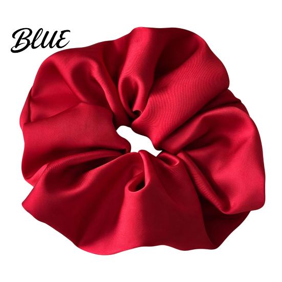 Versatile Hair Accessories for Commuting Satin Scrunchies High Elasticity Ties Women Girls Non Slip Band Comfortable Bands Long Wear Solid