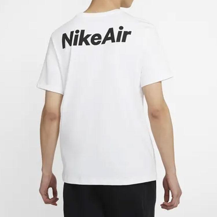Nike T Shirts Men's Crew Neck Moderate Straight Fit CK2235-100