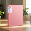 1Pc A4 Transparent Plastic File Folder, Multi-Page Data Bag Office Study Document Case Durable Layered Insert Archive