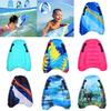 Children's Portable Inflatable Surfboard Lightweight Kickboard Ocean Surfing Water Slider Blue Striped