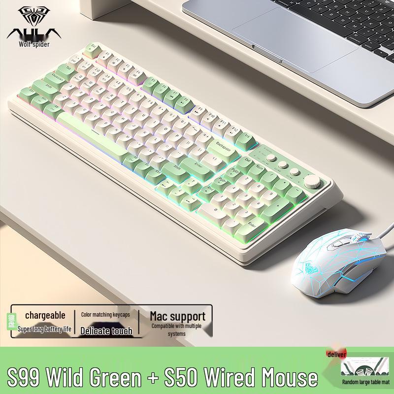 Tarantula S99 Wireless Tri-Mode RGB Bluetooth Mechanical Keyboard for Gaming & Office.