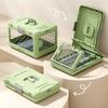 Handheld Foldable Pet Air Box, Car Play Cat Transport Box, Breathable Portable Cat Box for Travel