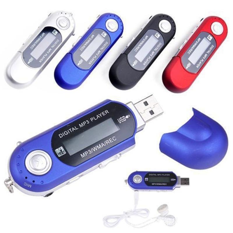 Portable USB MP3 Player 4GB Player HiFi Stereo  Sound MP3 Music Player Beautiful USB MP3 Player Exquisite Workmanship