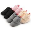 New Plush Warm Winter Baby Shoes Soft Sole Non-Shedding Toddler Socks