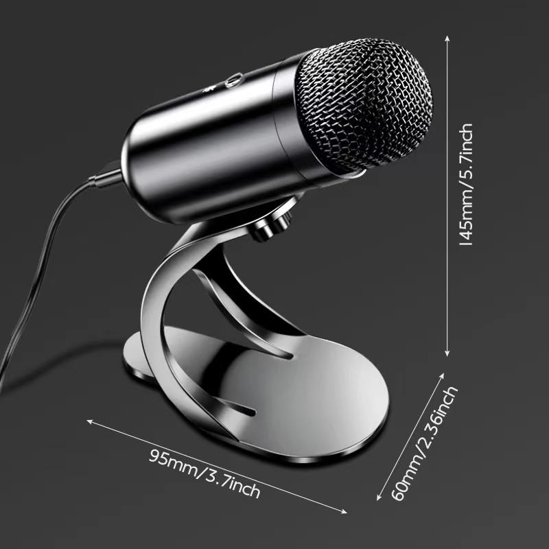 Professional Wired Condenser conference Microphone gooseneck desktop High voice quality Mic Computer Gaming USB Microphone