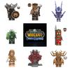 X0285 Evil Dwarf Mechanical Virus Soldier Building Blocks Toy Diy Abs Material Non-electric